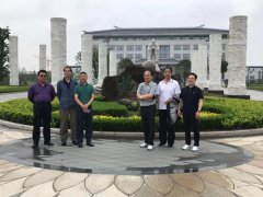 中国殡葬协会王宏阶、杨世森一行莅临考察指导