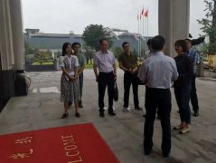 湖州市副市长闵云来浙江太阳集团电子游戏作专项调研
