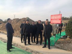 太原｜市民政局领导视察太阳集团电子游戏双塔树葬搬迁工程